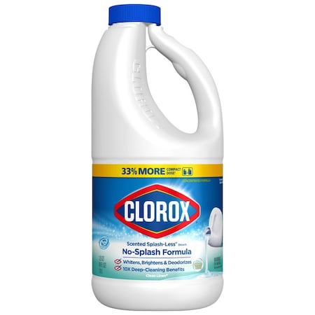 Clorox Clorox Splash-Less Clean Linen Scent Bleach 40 oz 32335